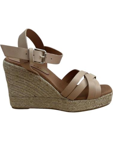 SANDALI CON ZEPPA MIS ALAS BATERAN TAUPE DA DONNA TAUPE