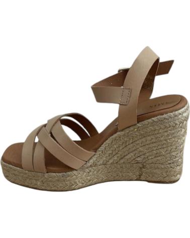 SANDALI CON ZEPPA MIS ALAS BATERAN TAUPE DA DONNA TAUPE