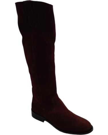 BOTAS ALTAS DE COURO MIS ALAS RETECA MARROM PARA MULHER CUERO