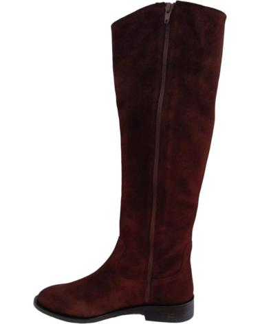 BOTAS ALTAS DE COURO MIS ALAS RETECA MARROM PARA MULHER CUERO