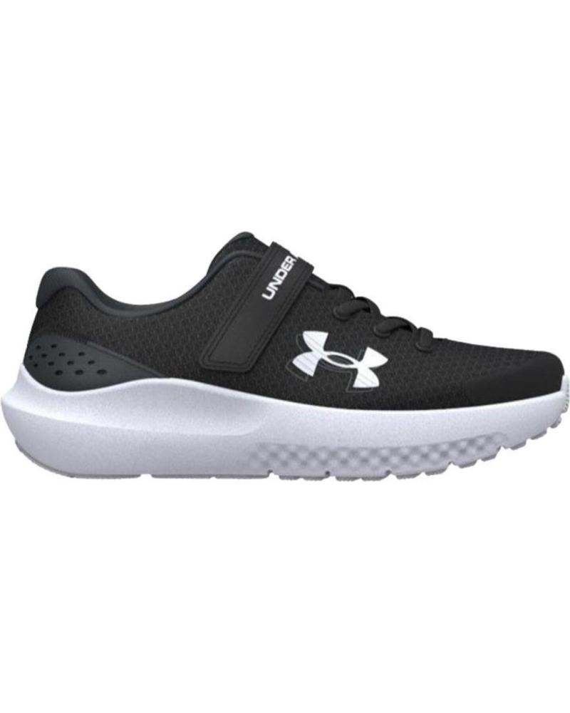 Deportivas de Niña y Niño UNDER ARMOUR ZAPATILLA BPS SURGE 4 3027104-001 NEGRO