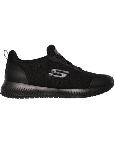 Sportschuhe für Damen skechers DEPORTIVA WORK SQUAD SR 77222-EC BLACK