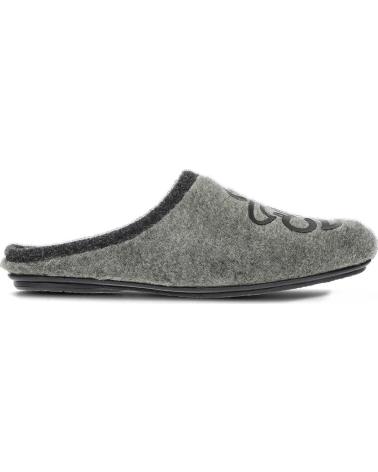 Man House slipers VUL-LADI PANTUFLAS PARA HOMBRE DE VULLADI MODELO 6651 MUTONJASPGRIS