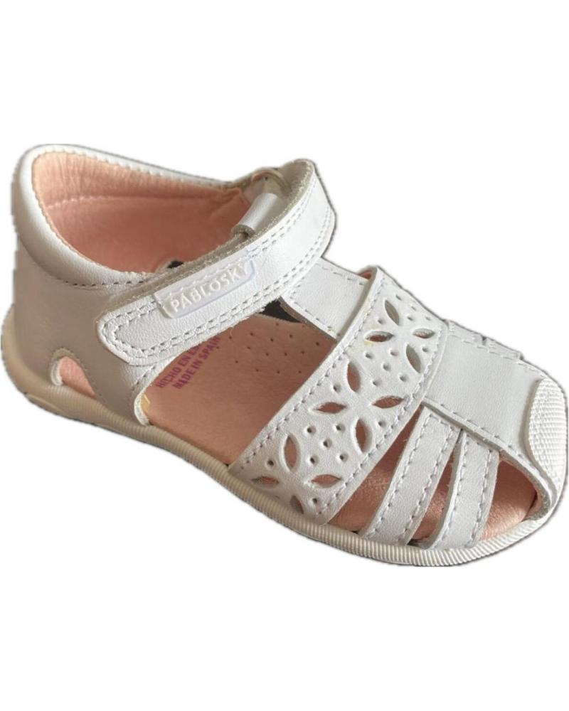 Sandales pour Fille PABLOSKY SANDALIAS DE NINA 002000 BLANCO