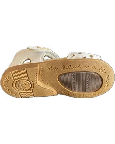 Sandálias de Menina PABLOSKY SANDALIAS DE NINA 054400 BLANCO