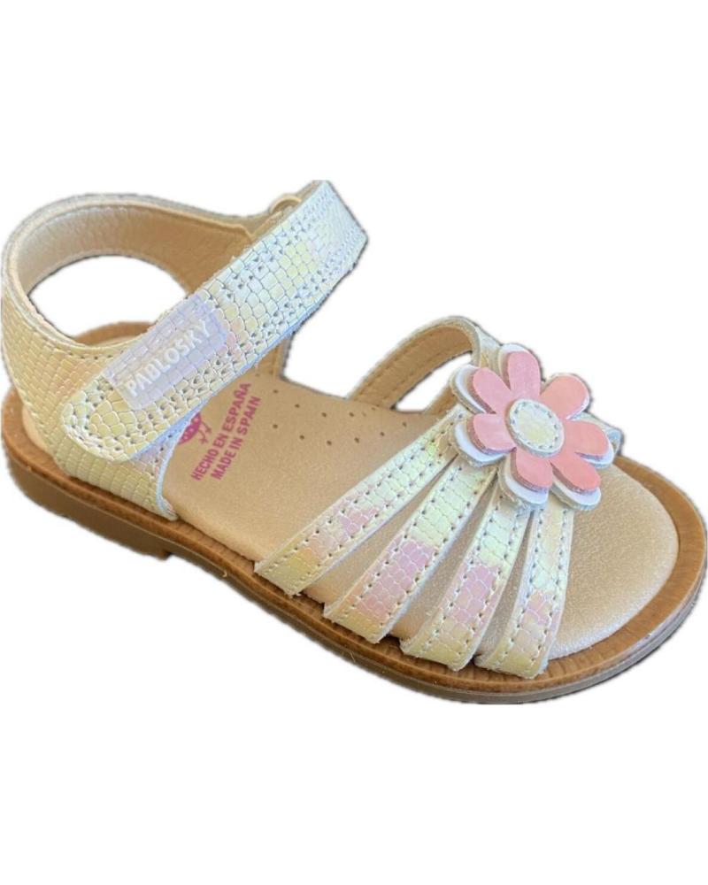 Sandales pour Fille PABLOSKY SANDALIAS DE NINA 085801 PLATEADO