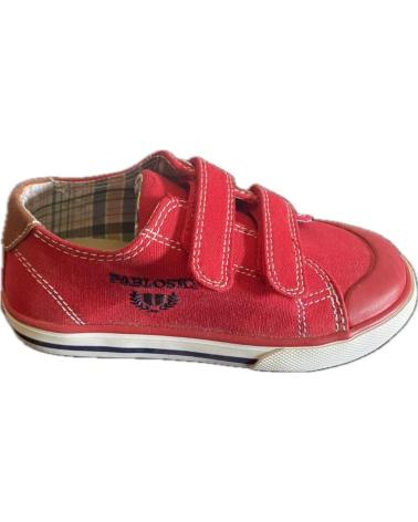 Sportivo per Bambino PABLOSKY ZAPATILLA LONA DE NINO 930460 ROJO