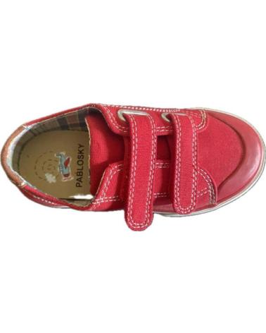 Sportivo per Bambino PABLOSKY ZAPATILLA LONA DE NINO 930460 ROJO