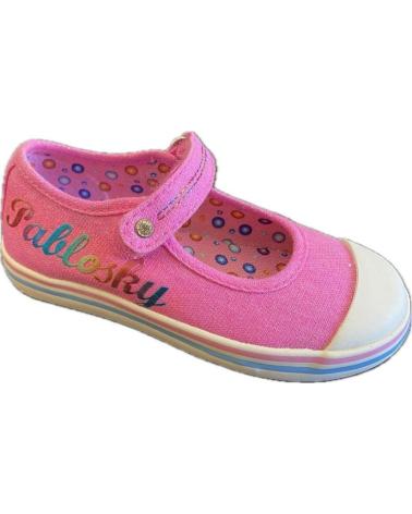Sportivo per Bambino PABLOSKY ZAPATILLA LONA DE NINO 931570 ROSA