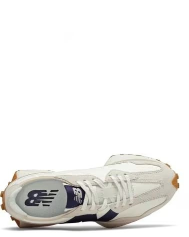 BASKETS NEW BALANCE WS327 BEIGE ET BLEU MARINE BLANCO