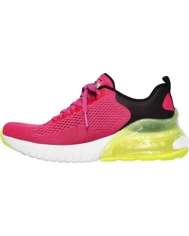 Sportif pour Femme SKECHERS  ZAPATILLA SKECH-AIR WIND BREEZE ROSA LIMA 13278-HPLM MULTICOLOR FUCSIA