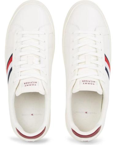 Deportivas de Hombre TOMMY HILFIGER ZAPATILLAS EN COLOR PARA HOMBRE BLANCO