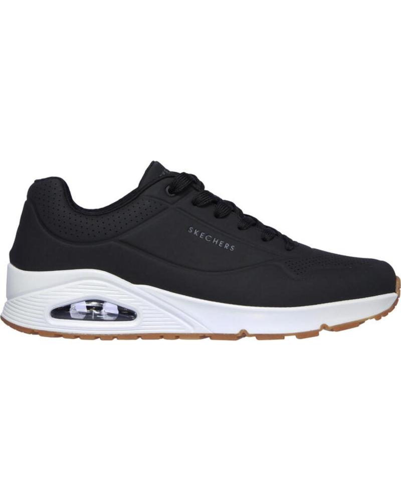 Sportivo per Uomo SKECHERS ZAPATILLAS HOMBRE MODELO UNO - STAND ON AIR COLOR NEGRO BLK