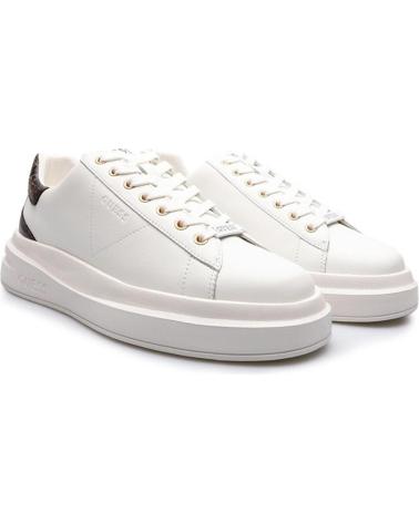Deportivas-De-Hombre-GUESS-ZAPATILLAS-ELBA-BLANCO