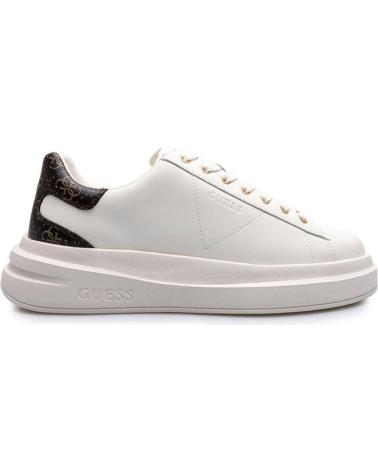 Deportivas-De-Hombre-GUESS-ZAPATILLAS-ELBA-BLANCO