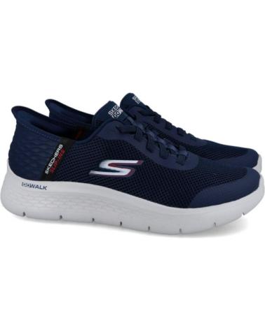 SKECHERS SLIP-INS GO WALK FLEX HANDS UP 216324NVY MARINO