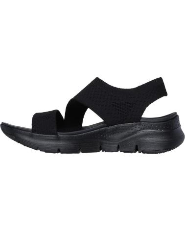 SKECHERS ARCH FIT SANDAL NEGRA NEGRO