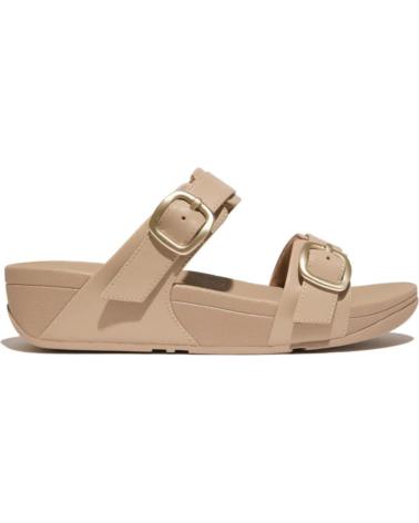 Sandalen-De-Mujer-FITFLOP-LULU-ADJUSTABLE-PIEL-BEIG