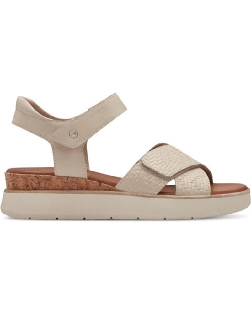Sandali per Donna TAMARIS 88715 PIEL IVORY BEIG