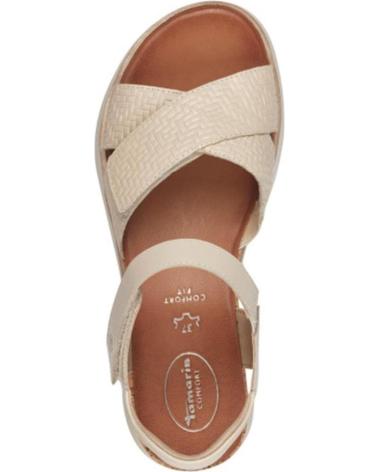 Sandali per Donna TAMARIS 88715 PIEL IVORY BEIG