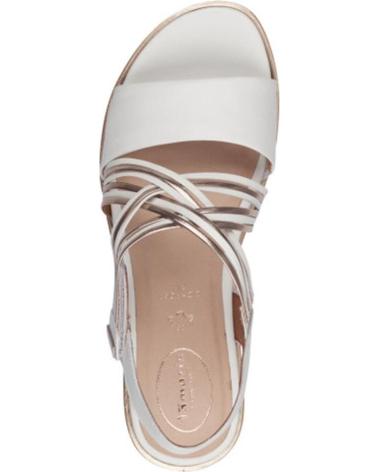 Sandali-De-Mujer-TAMARIS-88707-PIEL-BLANCA-ORO-BLANCO