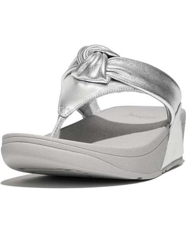 Infradito per Donna FITFLOP LULU PADDED-KNOT TOE PORT PLATA