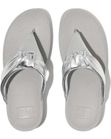 Infradito per Donna FITFLOP LULU PADDED-KNOT TOE PORT PLATA