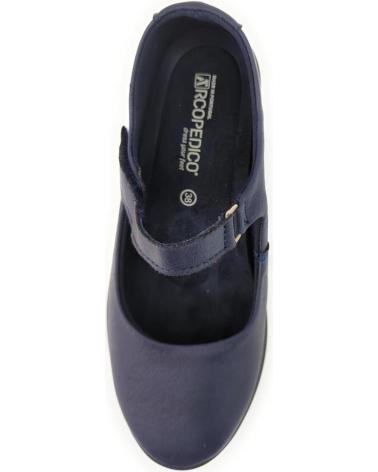 Ballerinas für Damen ARCOPEDICO THY LICRA AZUL