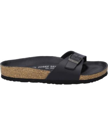 Chinelos de Mulher JOSEP SEIBEL BIANCA-04 PIEL NEGRA NEGRO