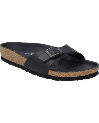 Chanclas de Mujer JOSEP SEIBEL BIANCA-04 PIEL NEGRA NEGRO