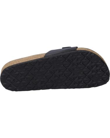 Chanclas de Mujer JOSEP SEIBEL BIANCA-04 PIEL NEGRA NEGRO