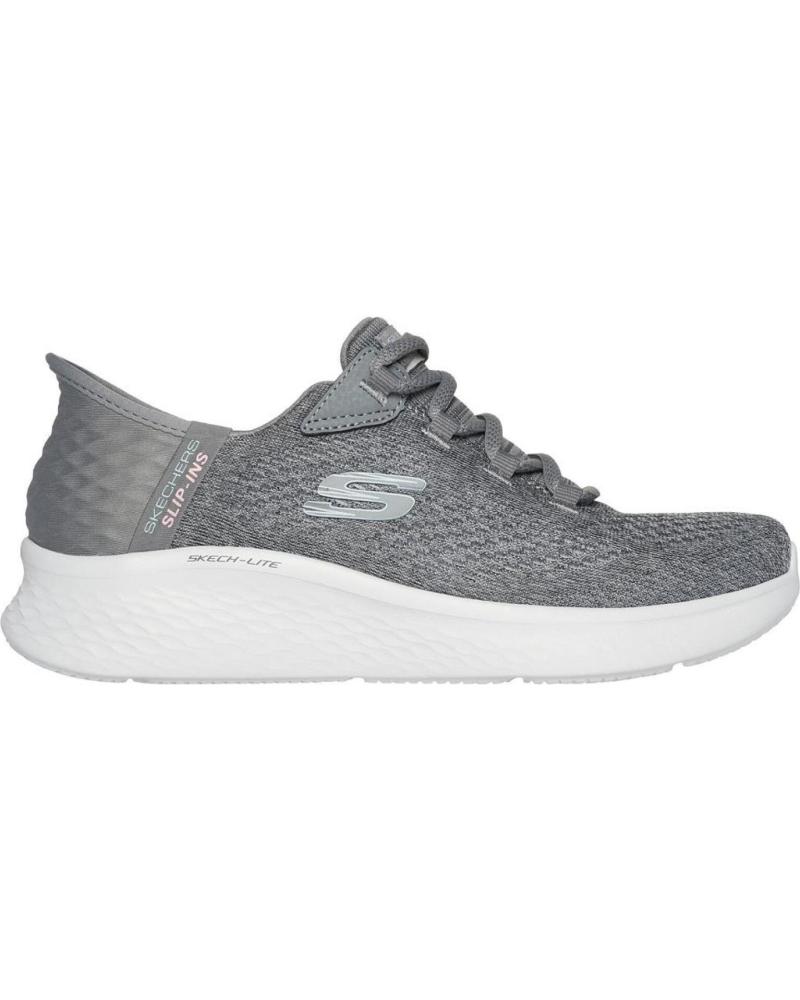 Deportivas de Mujer SKECHERS SLIP-INS SKECH-LITE PRO - NATURAL BEAUTY GRIS