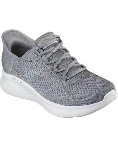 Deportivas de Mujer SKECHERS SLIP-INS SKECH-LITE PRO - NATURAL BEAUTY GRIS