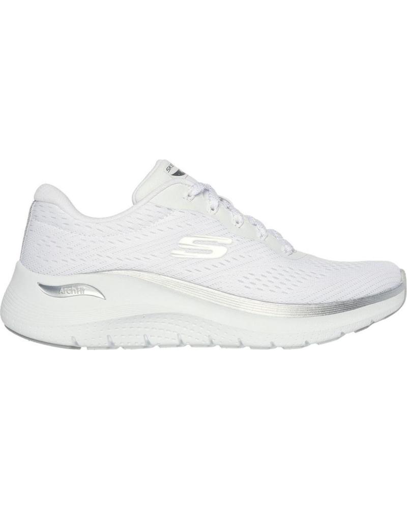 Deportivas de Mujer SKECHERS ZAPATILLAS ARCH FIT BLANCO