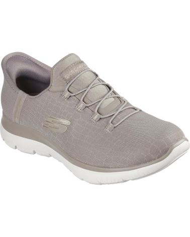 Deportivas de Mujer SKECHERS SLIP-INS SUMMITS CLASSY NIGHT TAUPE
