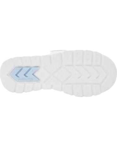Esportes  de Menina e Menino ANGELITOS ZAPATILLAS DEPORTE 903 DEPORTIVO COLEGIAL BLANCO