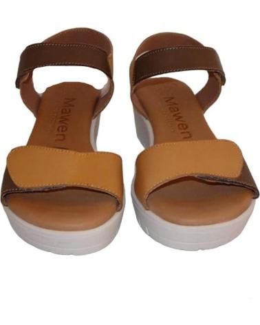 Sandalen für Damen MAWEN SANDALIA CUNA MUJER MARRóN