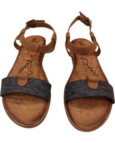 Sandales pour Femme MAWEN SANDALIA PLANA MUJER NEGRO