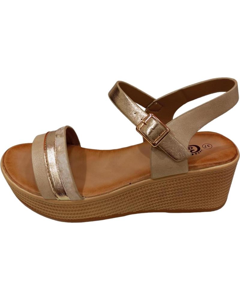 Sandalen für Damen MAWEN SANDALIA CUNA MUJER BEIGE