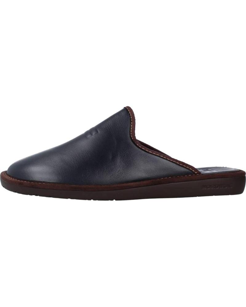 Man House slipers NORDIKAS ZAPATILLAS HOGAR HOMBRE MODELO 188 DUBLIN COLOR AZUL MARINO