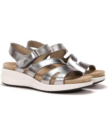 Zapatos de Mujer FLUCHOS SANDALIAS PLANAS F1478 MUJER ORO DORADO