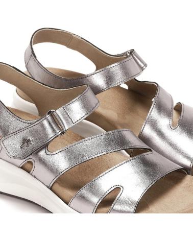 Zapatos de Mujer FLUCHOS SANDALIAS PLANAS F1478 MUJER ORO DORADO