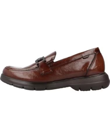 FLUCHOS GLADIS F1794 DAMEN LACKLEDER MOKASSIN BRAUN CUERO