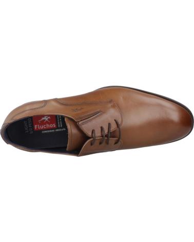 Zapatos de Hombre FLUCHOS ZAPATOS DE VESTIR HOMBRE MODELO F1887 COLOR MARRON CAMEL