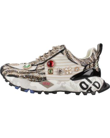 Sportivo per Donna EXE SY24-6 LEATHER BEIGE BLACK