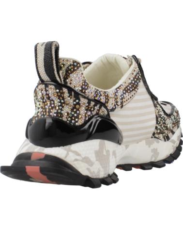 Deportivas de Mujer EXE SY24-6 LEATHER BEIGE BLACK