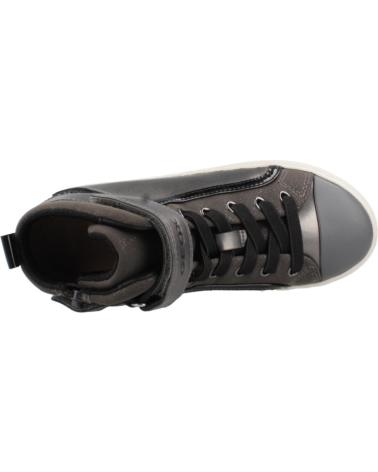 GEOX J KALISPERA J944GM C0062 - SCARPA ALTA GRIGIA CON VELCRO DKGREYBLACKGRIS