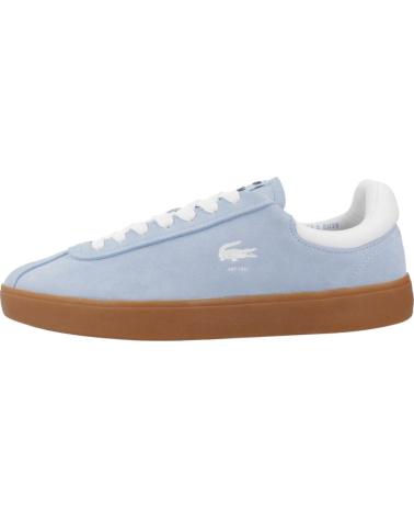 Sneaker für Damen LACOSTE ZAPATILLAS MUJER MODELO BASESHOT COLOR AZUL BLUGUM