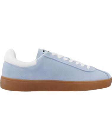 Sneaker für Damen LACOSTE ZAPATILLAS MUJER MODELO BASESHOT COLOR AZUL BLUGUM