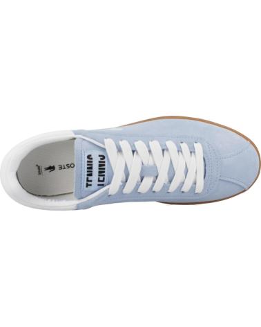Sneaker für Damen LACOSTE ZAPATILLAS MUJER MODELO BASESHOT COLOR AZUL BLUGUM